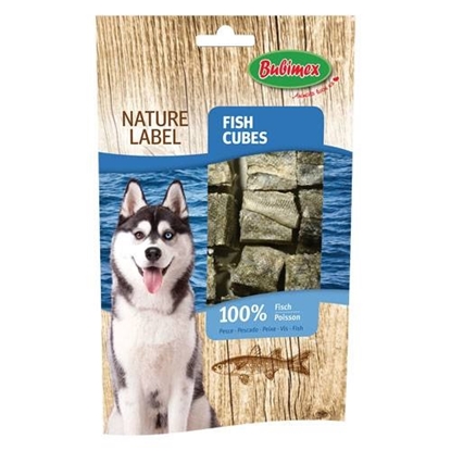 Picture of Bubimex Fish Cubes 75g: Natural Protein-Rich Treats for Dogs